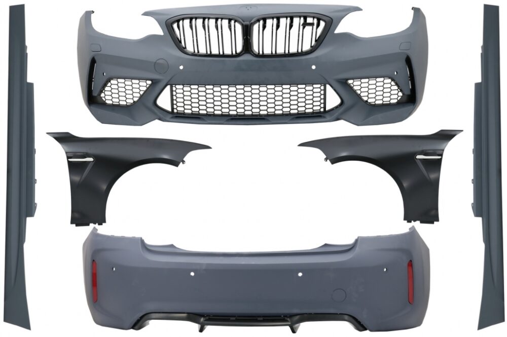 M2 Competition išorės apdailos komplektas BMW 2 F22 / F23 (Pre-LCI)