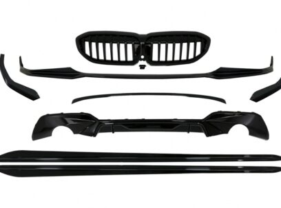 Papildomų apdailų komplektas skirtas BMW 3 Serijos G20 / G21 Touring (Pre-FL) Juodas blizgus
