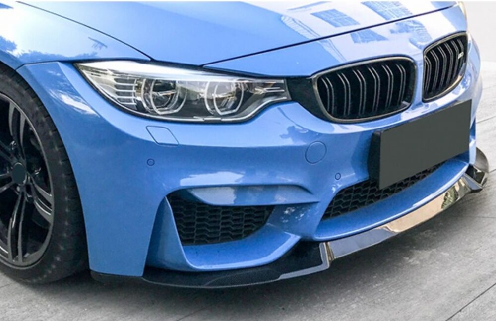 Priekinio bamperio papildoma apdaila BMW F80 M3 / F82 M4 CS Style - Image 5