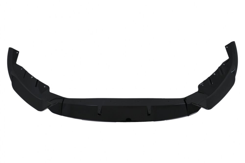 Priekinio bamperio papildoma apdaila BMW 5 Serijos G30 / G31 (LCI) M Sport Juodas blizgus - Image 3