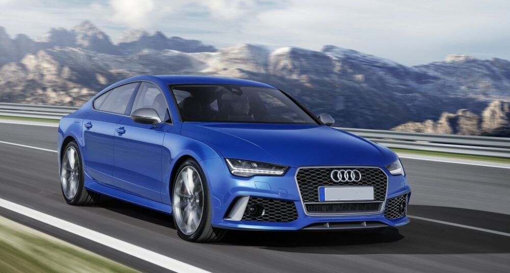 Priekinis bamperis skirtas Audi A7 4G Facelift (2015-2018) RS7 dizainas / Su grotelėmis - Image 8