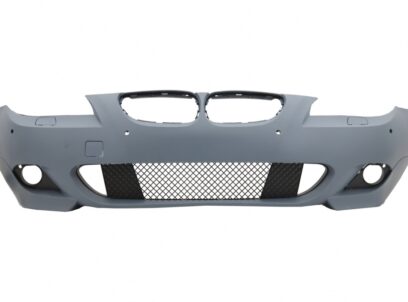 Priekinis M-Tech bamperis skirtas BMW 5 E60 / E61 LCI (2007-2010) Su PDC ir Žib. apiplovimais
