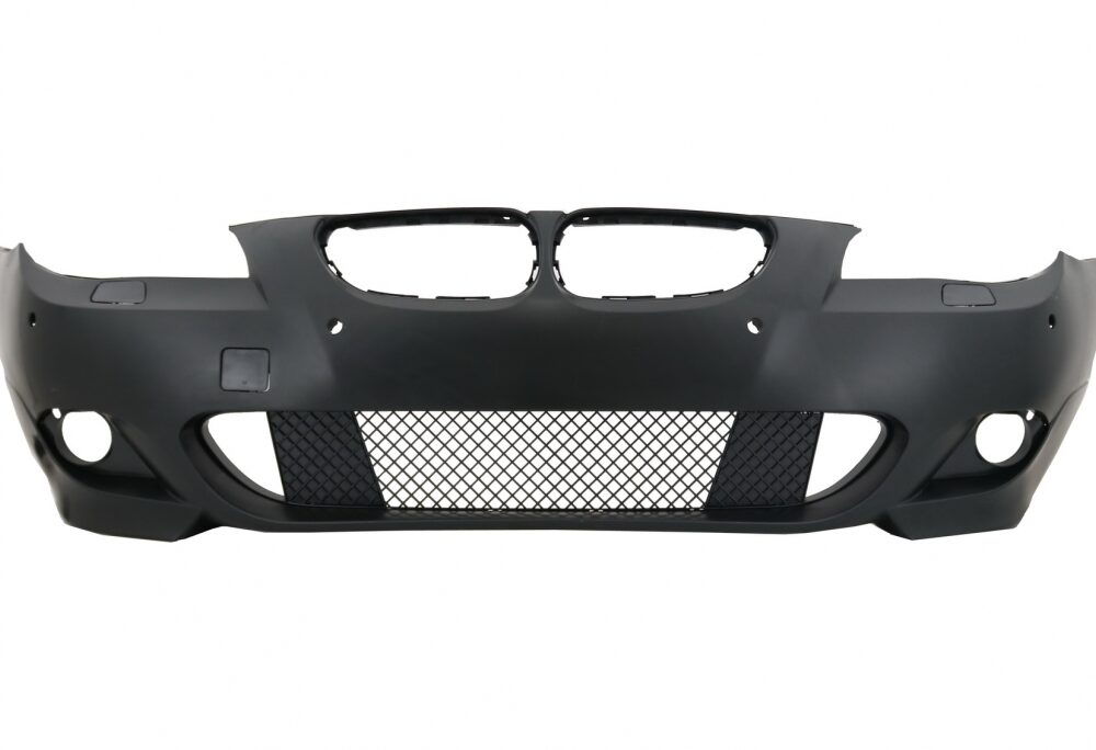 M-Tech priekinis bamperis BMW 5 E60 / E61 (Pre-LCI) Su PDC ir Žib. apiplovimais