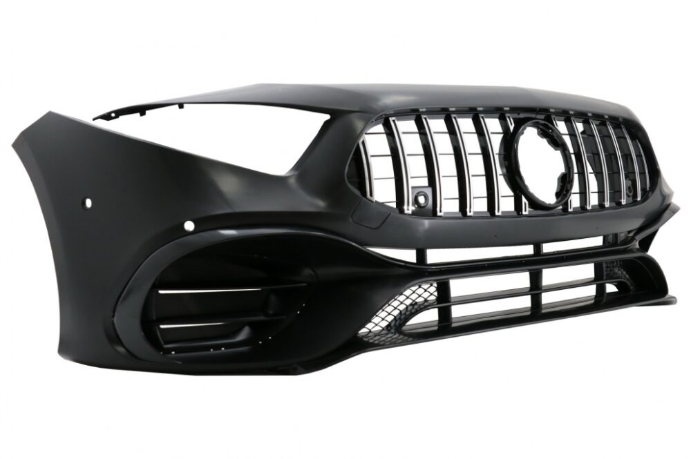 Priekinis bamperis Mercedes A-Class W177 (2018-Up) A45 Išvaizdos - Image 3