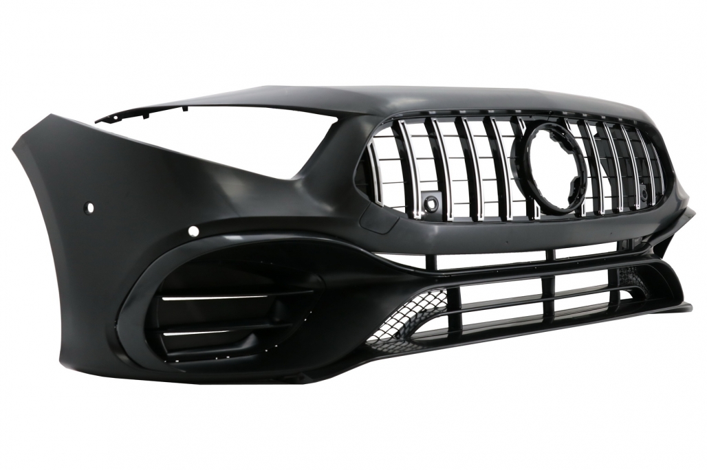 Priekinis bamperis Mercedes A-Class W177 (2018-Up) A45 Išvaizdos - Image 3