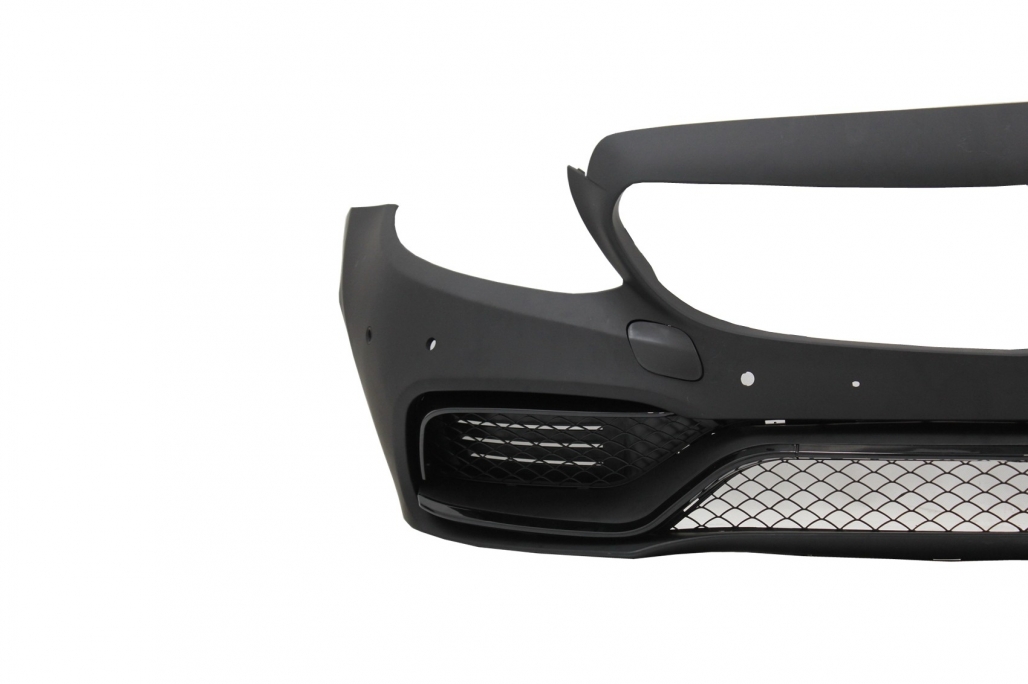 C63 Stiliaus priekinis bamperis Mercedes-Benz C-Class W205 / S205 / C205 (2014-2020) - Image 2