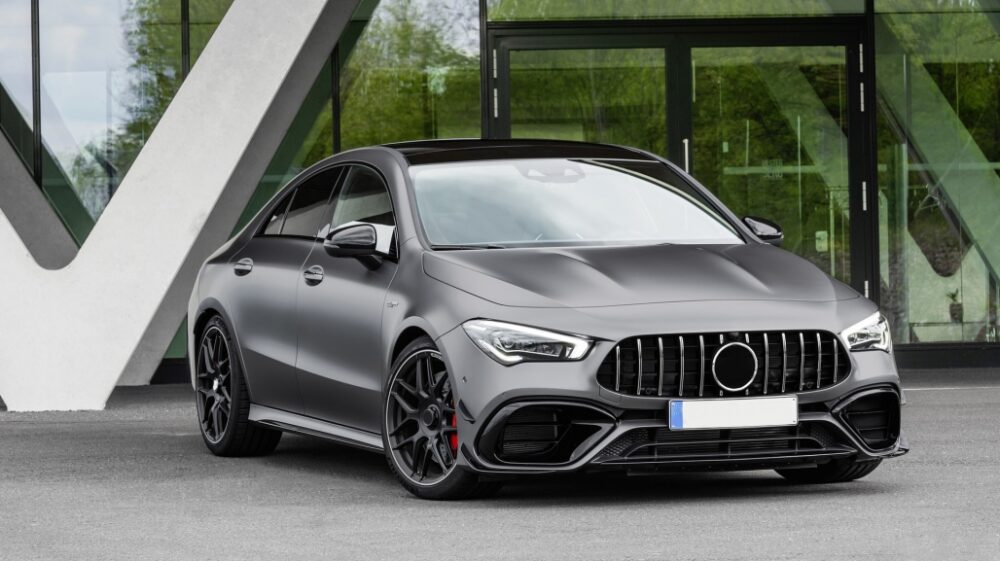 Priekinis CLA45 stiliaus bamperis Mercedes-Benz CLA C118 / X118 Shooting Brake - Image 5