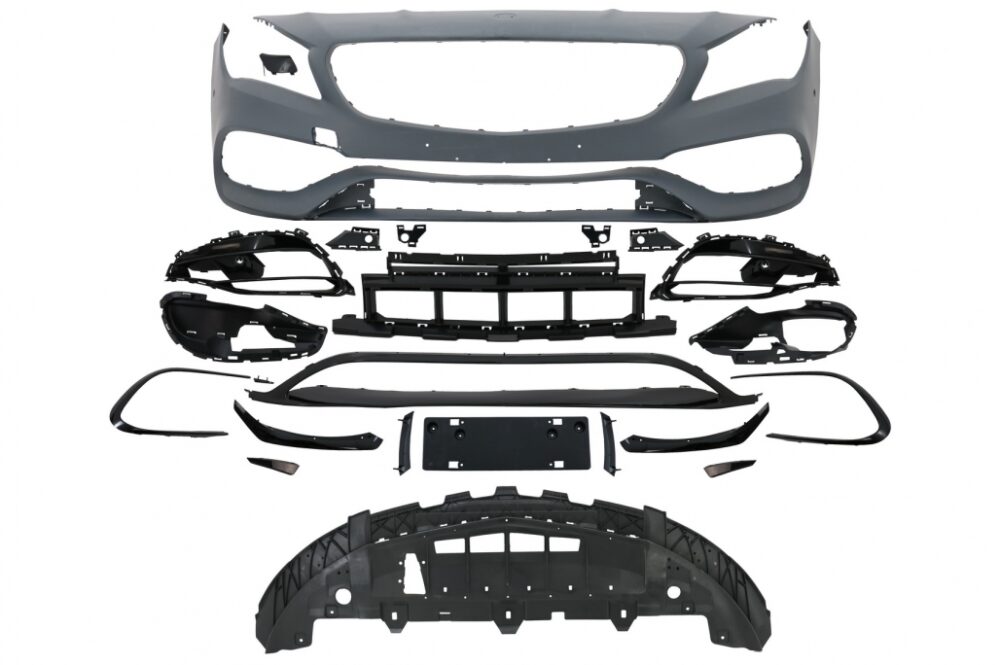 Priekinis CLA45 stiliaus bamperis Mercedes-Benz CLA W117 / X117 (2013-2018) - Image 6