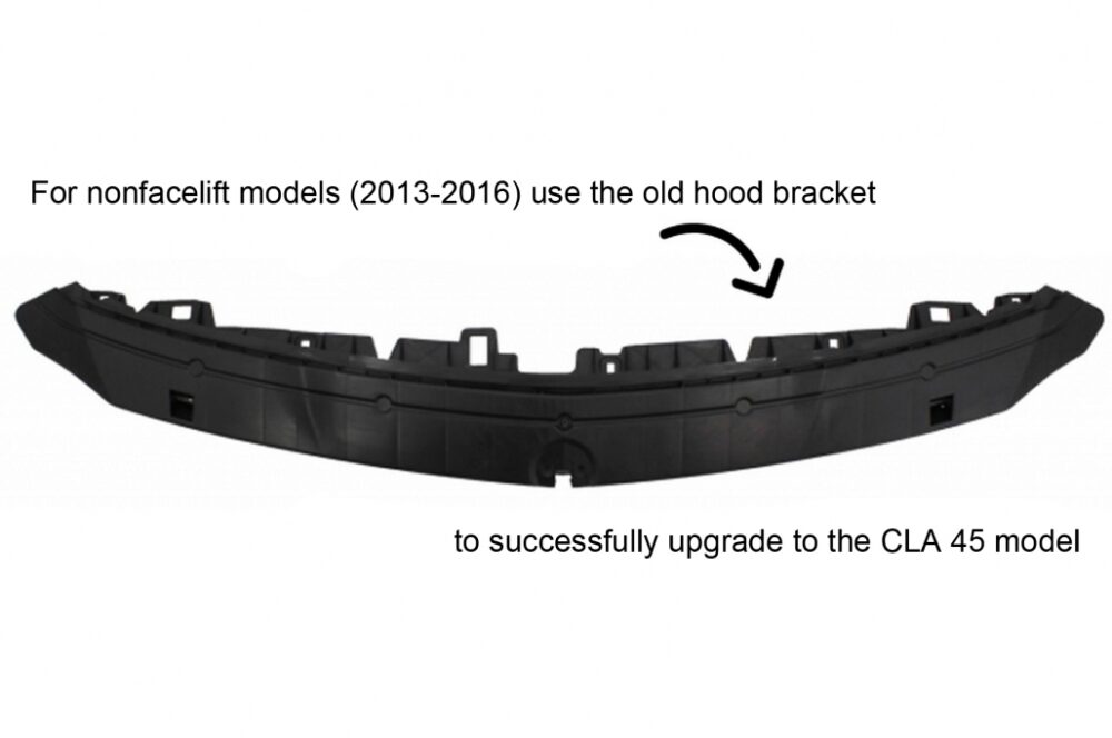 Priekinis CLA45 stiliaus bamperis Mercedes-Benz CLA W117 / X117 (2013-2018) - Image 7