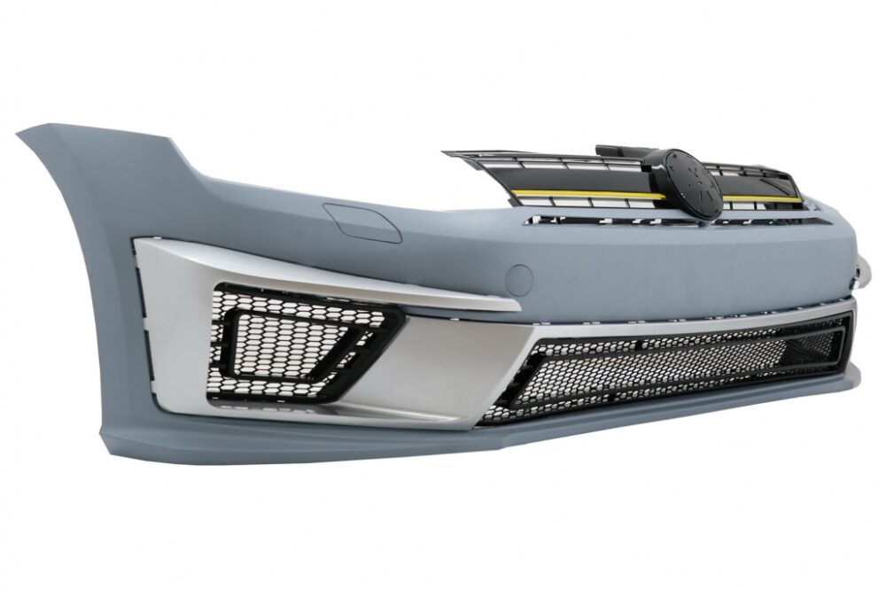 Priekinis bamperis VW Golf 7 VII (2013-2016) R 400 dizainas - Image 3