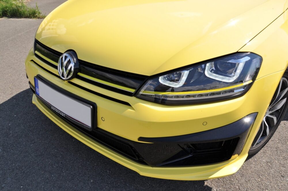 Priekinis bamperis VW Golf 7 VII (2013-2016) R 400 dizainas - Image 7
