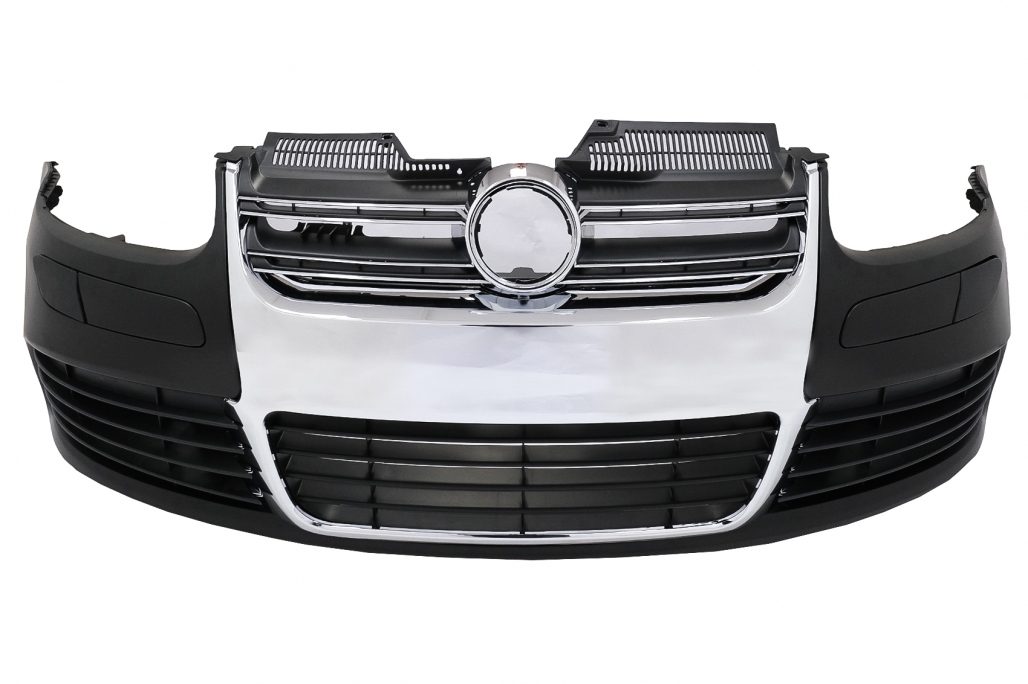 Priekinis R32 išvaizdos bamperis VW Golf V 5 / Jetta Su sidabrinėmis grotelėmis