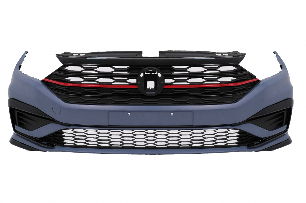 Priekinis bamperis su grotelėmis VW Jetta Mk7 (2019-2021) GLI dizainas