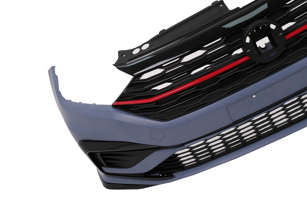 Priekinis bamperis su grotelėmis VW Jetta Mk7 (2019-2021) GLI dizainas - Image 2