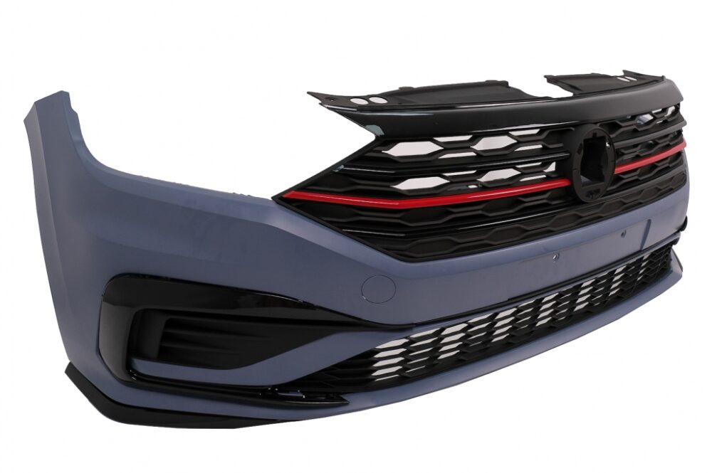 Priekinis bamperis su grotelėmis VW Jetta Mk7 (2019-2021) GLI dizainas - Image 3