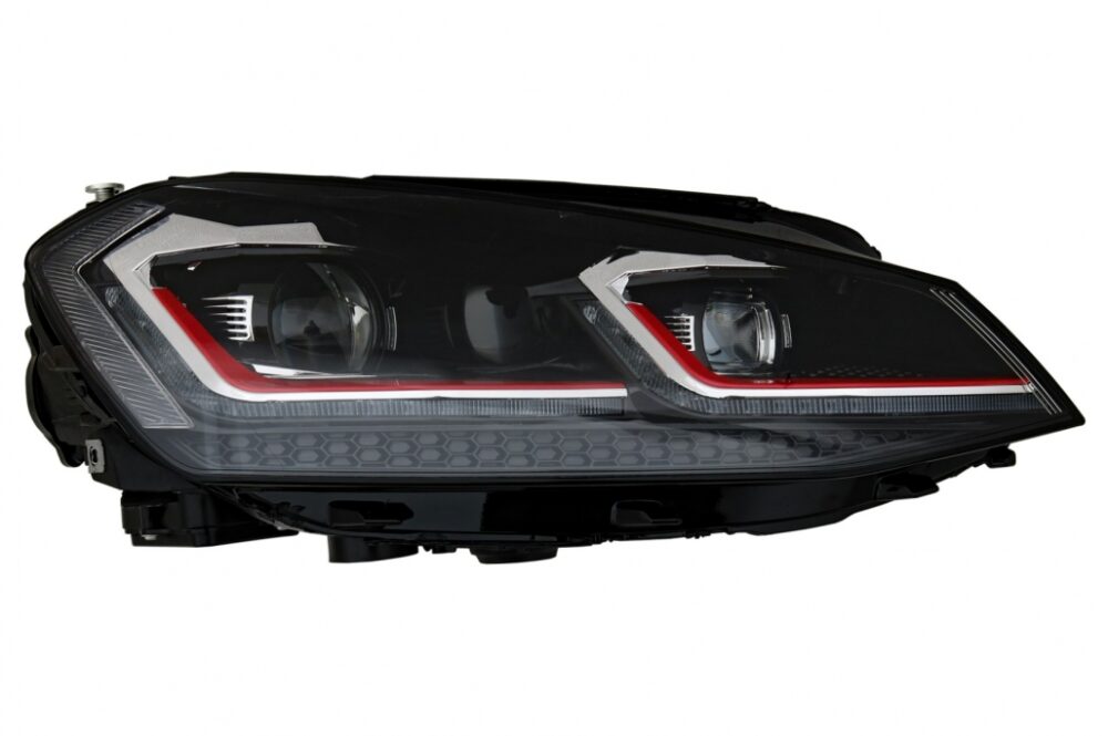 LED priekinių žibintų komplektas VW Golf 7 VII Pre-Facelift (7.5 Facelift GTI išvaizda) - Image 2