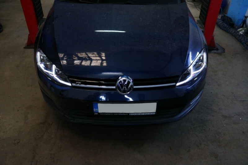 LED priekinių žibintų komplektas VW Golf 7 VII Pre-Facelift (7.5 Facelift R išvaizda) - Image 7