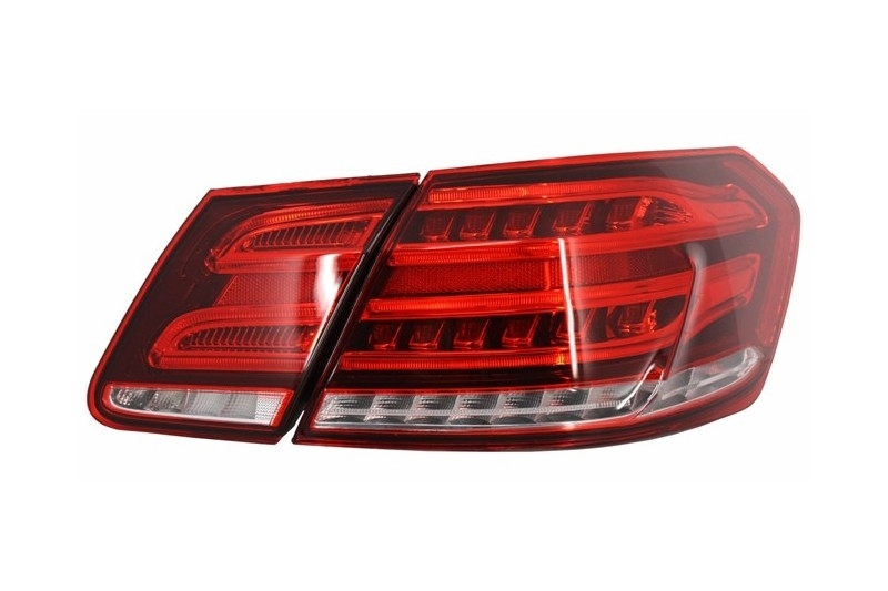 LED galiniai žibintai Mercedes E-Class W212 (pre-Facelift) konvertavimui į Facelift išvaizdą - Image 2