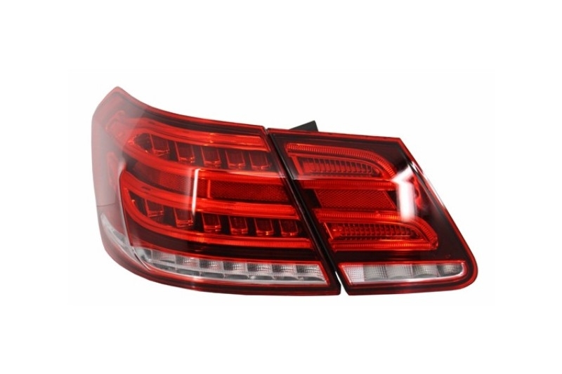 LED galiniai žibintai Mercedes E-Class W212 (pre-Facelift) konvertavimui į Facelift išvaizdą - Image 3