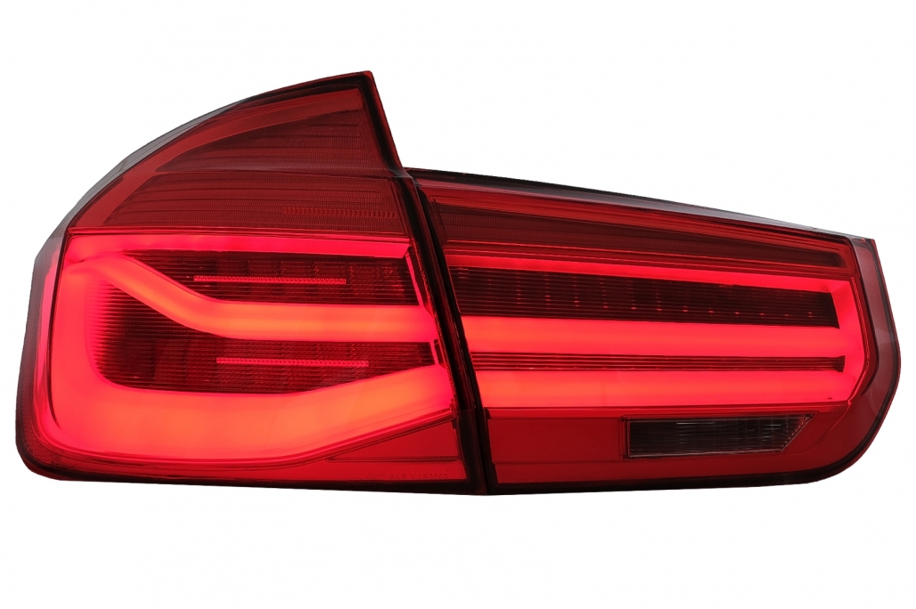 LED galiniai žibintai BMW 3 F30 Raudoni - Image 2