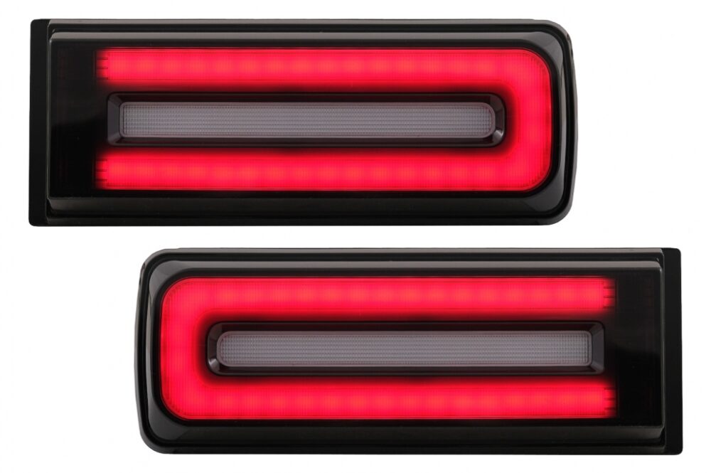 LED galiniai žibintai Mercedes G-Class W463 (2008-2017) Juodi