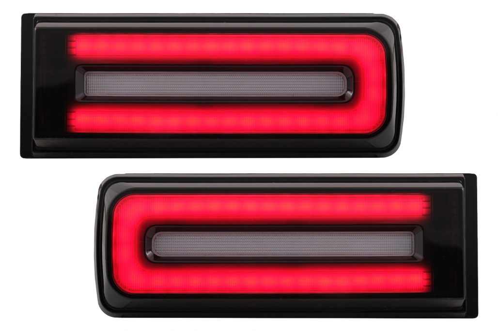 LED galiniai žibintai Mercedes G-Class W463 (2008-2017) Juodi