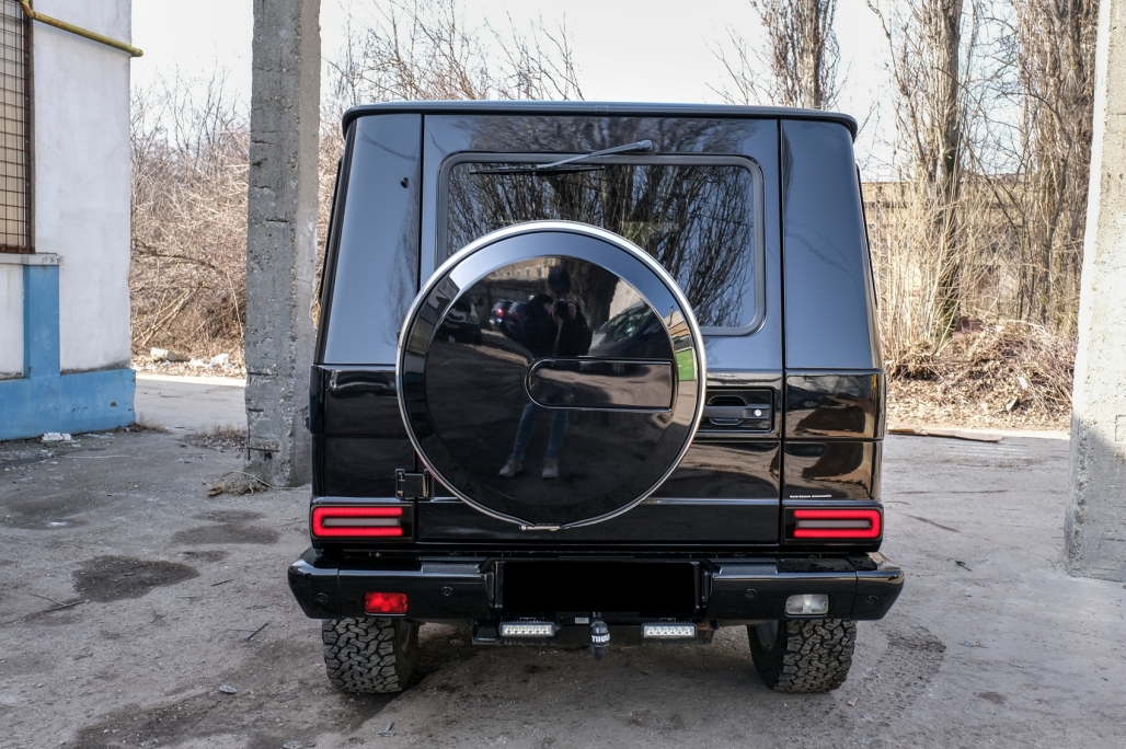 LED galiniai žibintai Mercedes G-Class W463 (2008-2017) Juodi - Image 10