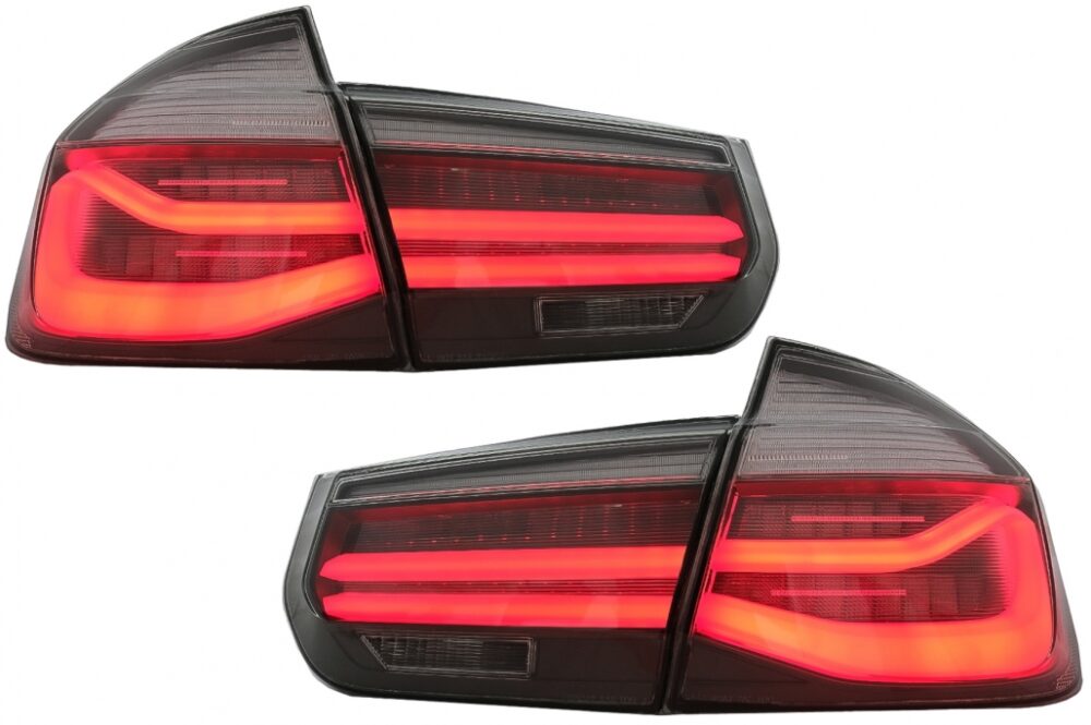LED galiniai žibintai BMW 3 F30 Tamsinti