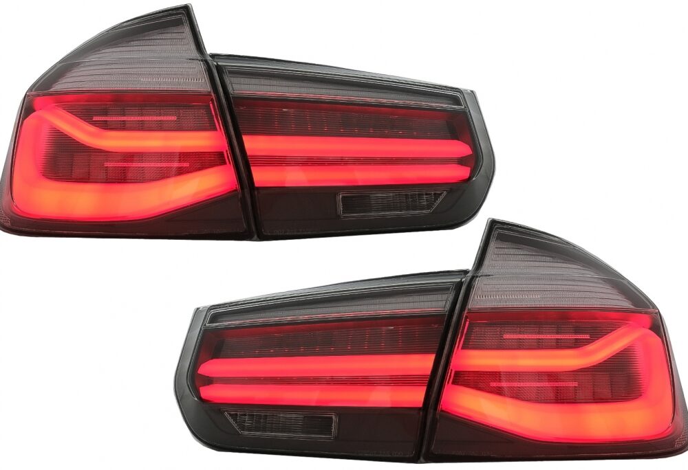 LED galiniai žibintai BMW 3 F30 Tamsinti