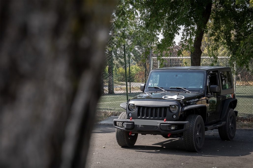 Metalinis priekinis bamperis skirtas Jeep Wrangler Rubicon JK (2007-2017) "10th Anniversary Hard Rock Style" - Image 5