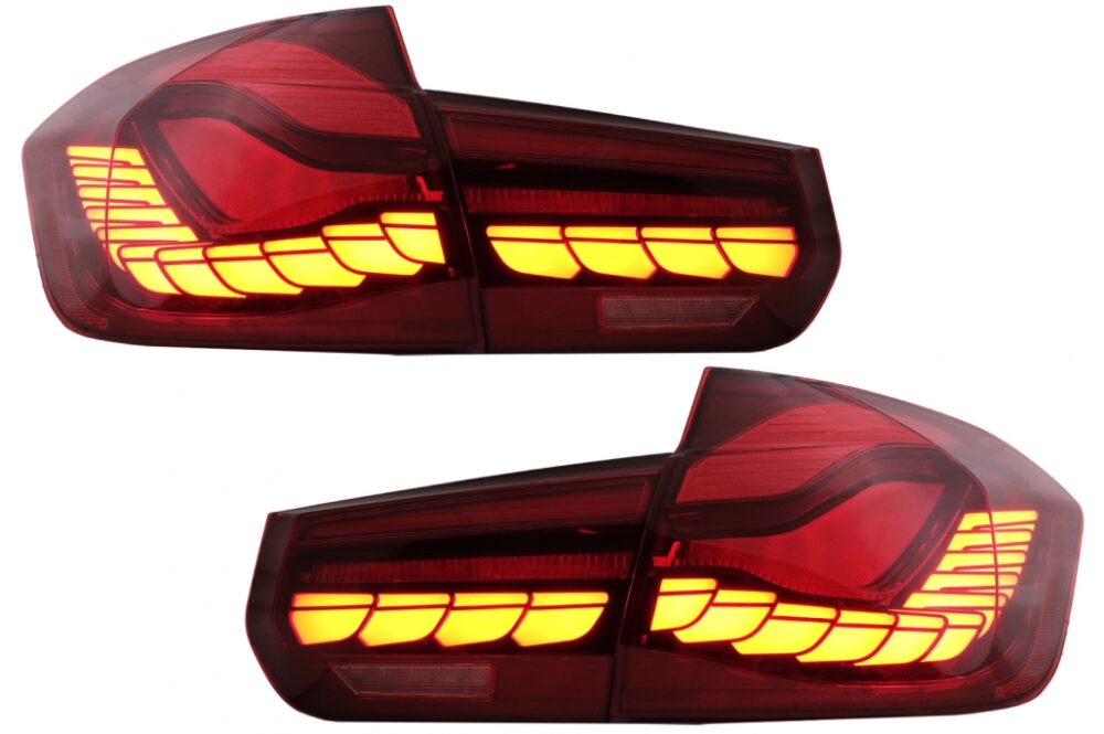 OLED galinių žibintų komplektas skirtas BMW 3 F30 / F35 / F80 (GTS dizainas)