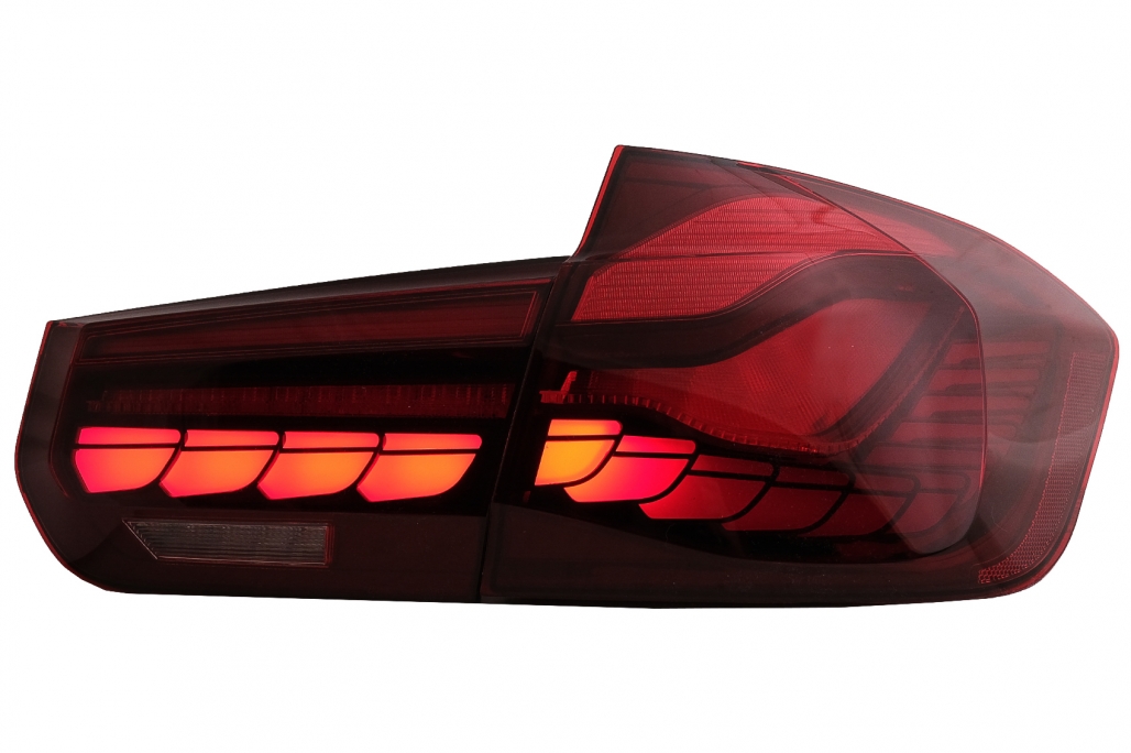 OLED galinių žibintų komplektas skirtas BMW 3 F30 / F35 / F80 (GTS dizainas) - Image 4