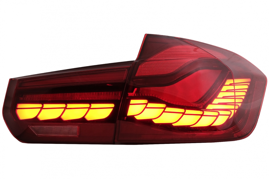 OLED galinių žibintų komplektas skirtas BMW 3 F30 / F35 / F80 (GTS dizainas) - Image 5