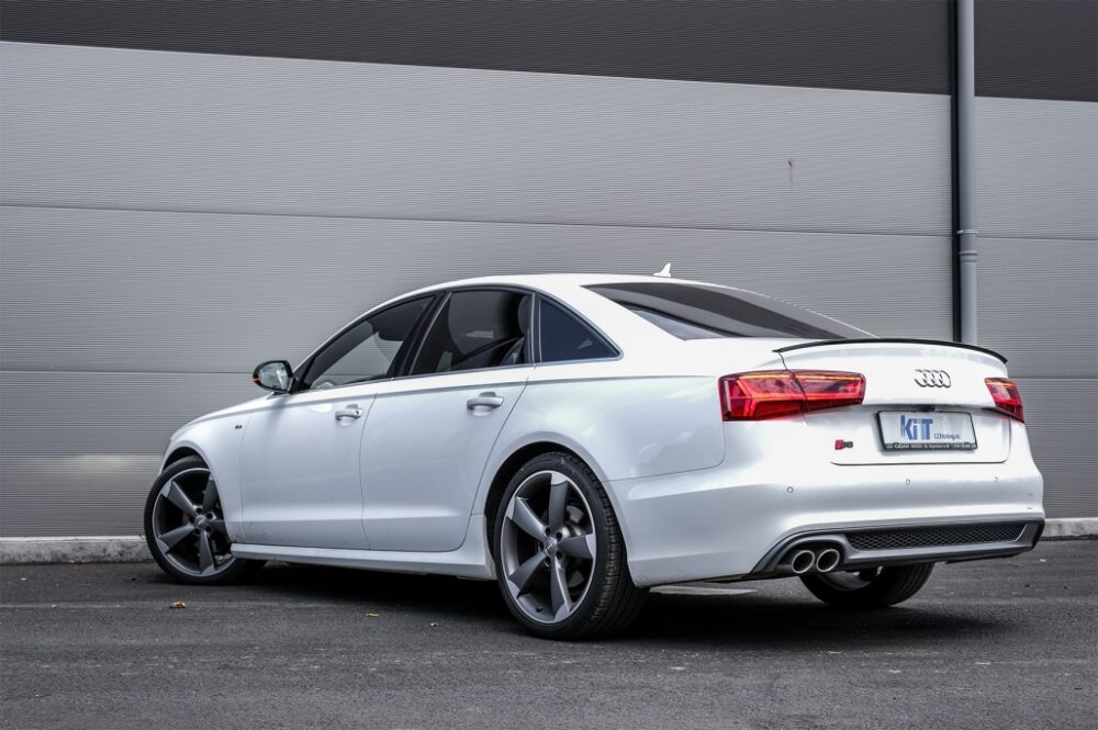 Galiniai LED žibintai Audi A6 4G C7 Sedanui (2011-2014) Raudoni (Konversijai į FL) - Image 4