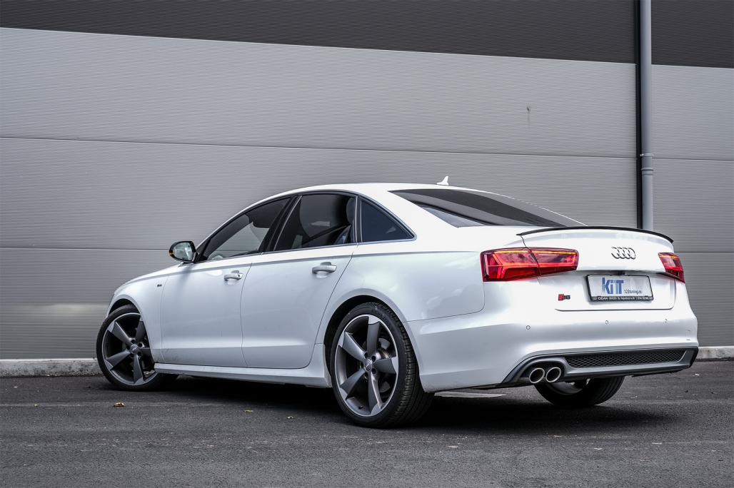 Galiniai LED žibintai Audi A6 4G C7 Sedanui (2011-2014) Raudoni (Konversijai į FL) - Image 4