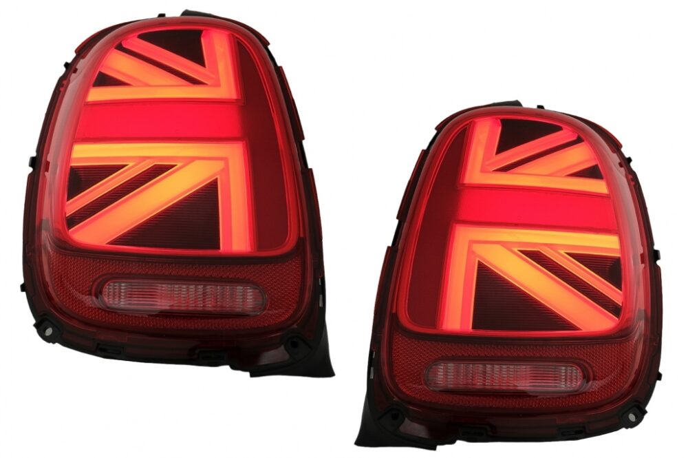 LED galiniai žibintai MINI Cooper F55 / F56 / F57 JCW Design Raudoni