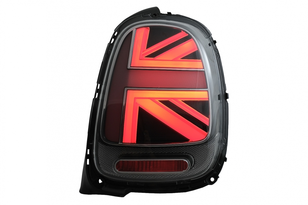 LED galiniai žibintai MINI Cooper F55 / F56 / F57 JCW Design Raudoni tamsinti - Image 2