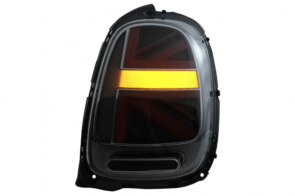LED galiniai žibintai MINI Cooper F55 / F56 / F57 JCW Design Raudoni tamsinti - Image 4