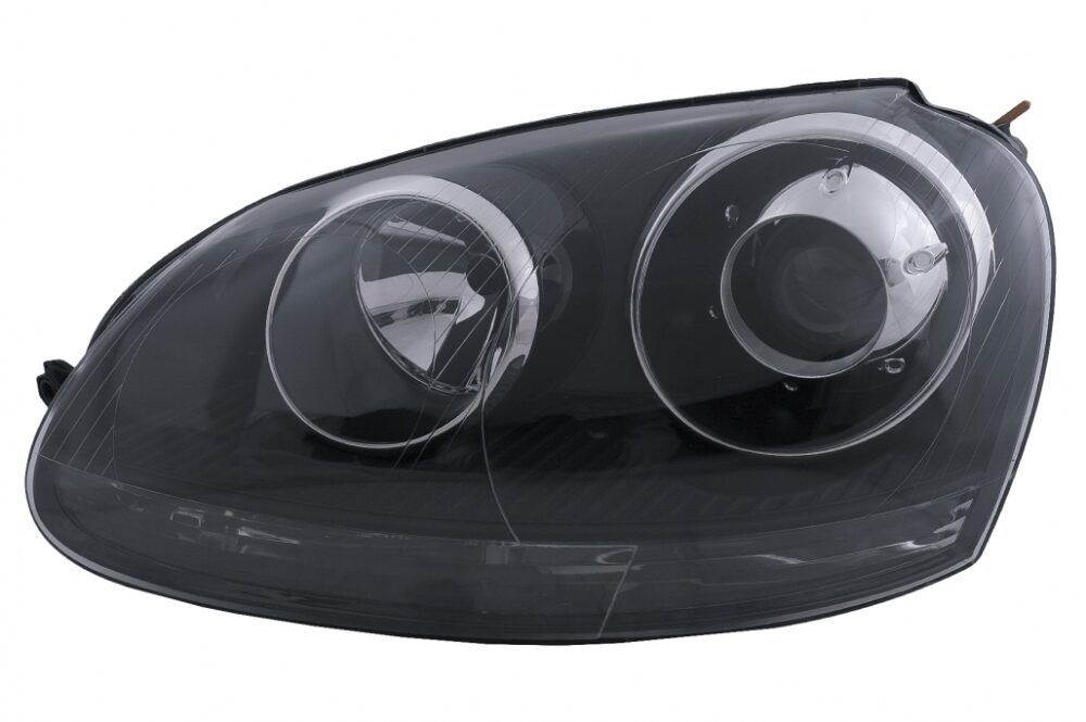 Xenon išvaizdos priekinių žibintų komplektas VW Golf 5 V Mk5 / Jetta (GTI / R32 Black Edition) - Image 2