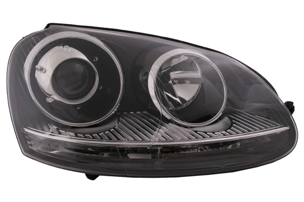 Xenon išvaizdos priekinių žibintų komplektas VW Golf 5 V Mk5 / Jetta (GTI / R32 Chrome Edition) - Image 2