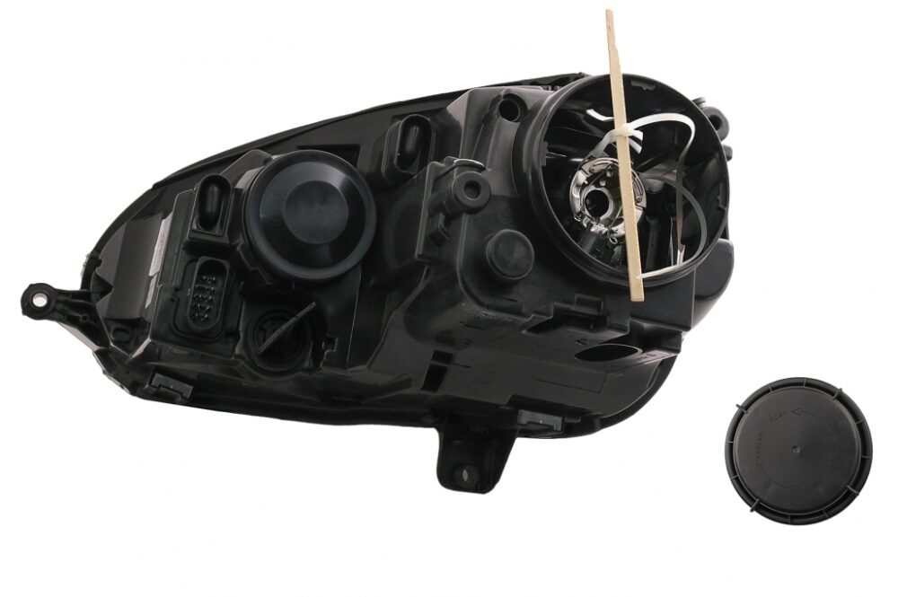 Xenon išvaizdos priekinių žibintų komplektas VW Golf 5 V Mk5 / Jetta (GTI / R32 Chrome Edition) - Image 4