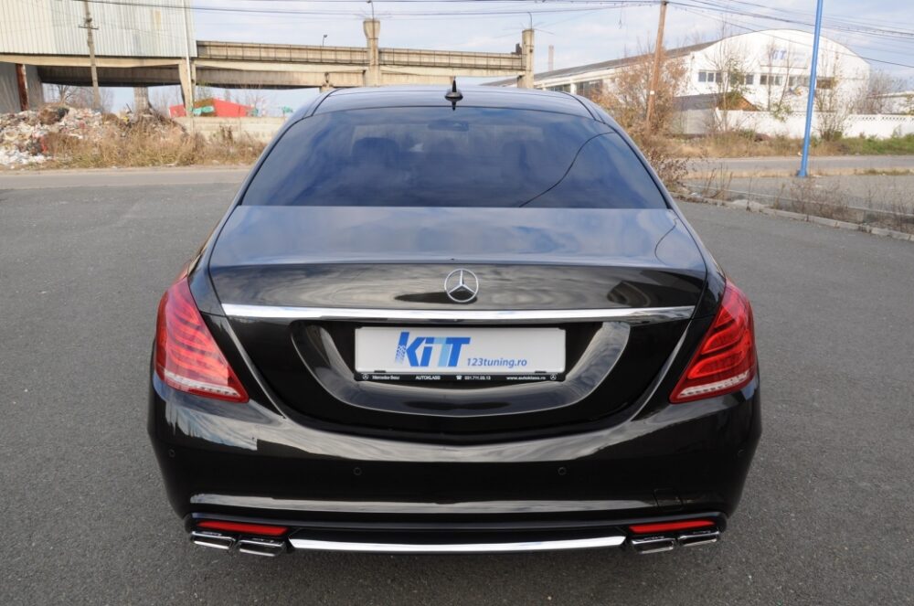S65 išvaizdos apdailos komplektas skirtas Mercedes S-Class W222 (Pre-Facelift) - Image 7