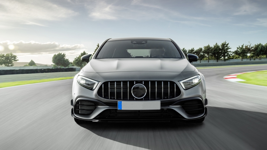 Priekinis bamperis Mercedes A-Class W177 (2018-Up) A45 Išvaizdos - Image 7