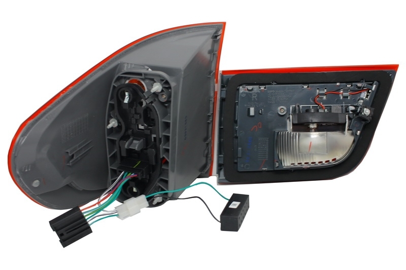 LED galinių žibintų komplektas BMW X5 E70 (2007-2010) Konversijai į LCI - Image 4