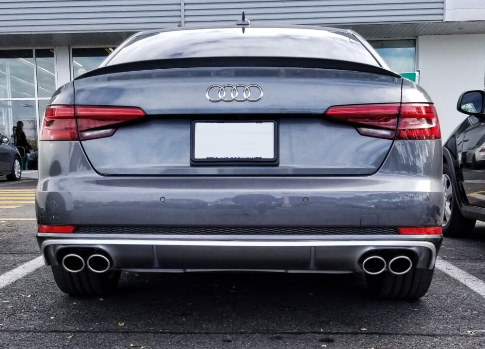 Galinio bamperio Valance difuzorius Audi A4 B9 8W Sedanui / Avant S4 Design / Standartiniui bamperiui - Image 5