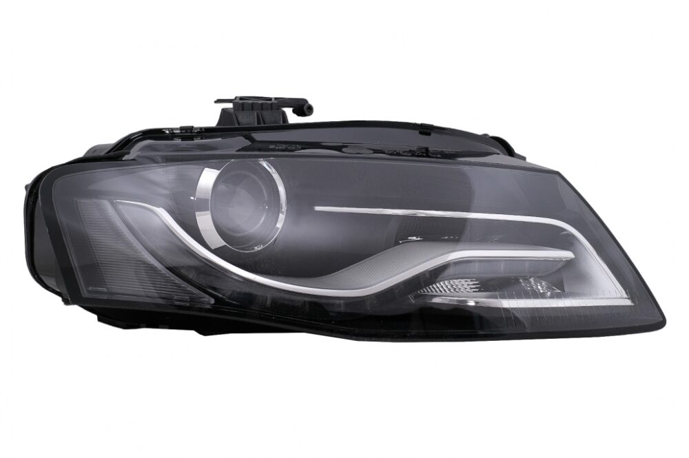 Xenon priekinių žibintų komplektas Audi A4 B8 8K (2009-10.2011) Juodos - Image 2