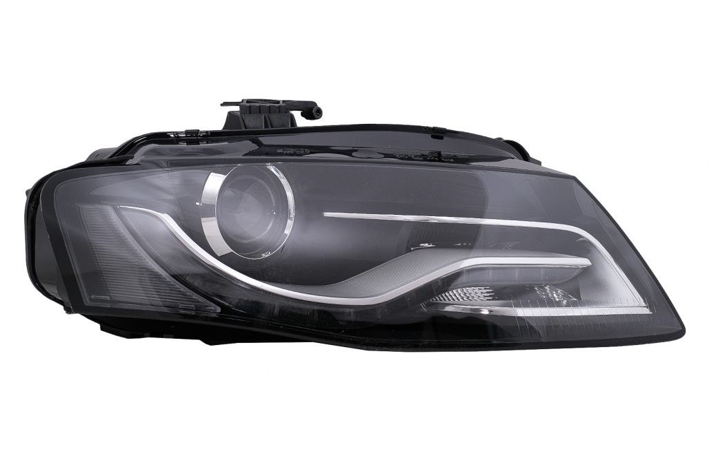 Xenon priekinių žibintų komplektas Audi A4 B8 8K (2009-10.2011) Juodos - Image 2