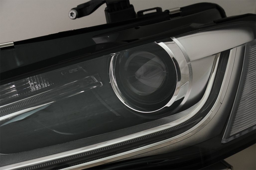 Xenon priekinių žibintų komplektas Audi A4 B8.5 Facelift (2012-2015) Juodos - Image 3
