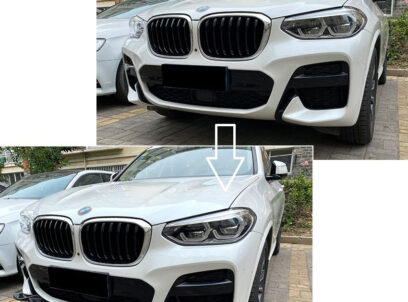 Priekinio bamperio pažeminimas BMW X3 / X4 (G01 / G02) pre-LCI su M-Sport paketu