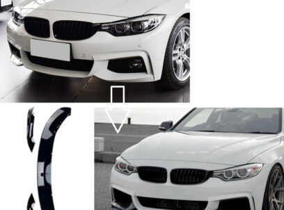 Priekinio bamperio pažeminimas BMW 4 F32 / F33 / F36 M-Sport